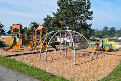 Camping La Mer Blanche speeltuin