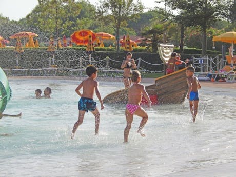 Waterspeeltuin camping Pra' delle Torri