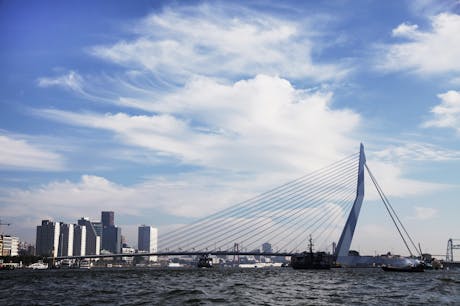 skyline Rotterdam Nederland