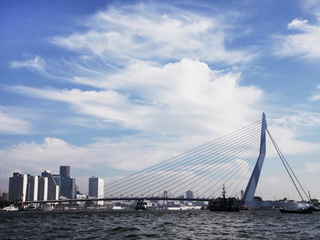 skyline Rotterdam Nederland