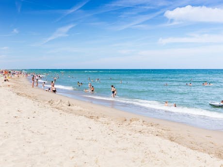 Strand bij camping Mar Estang