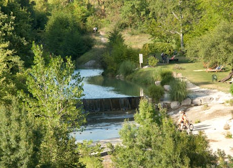 Camping Les Arches rivier