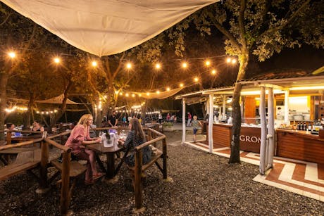 Camping Montescudaio Restaurant