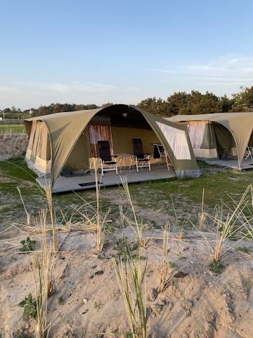 GlamLodge Premium op camping Duinoord