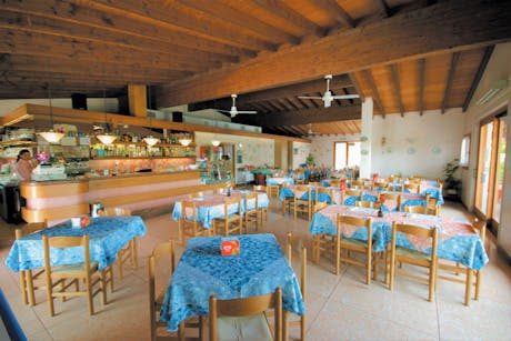 Camping Tiglio restaurant