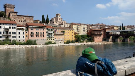 Bassano grappa stad Ponte degli Alpini