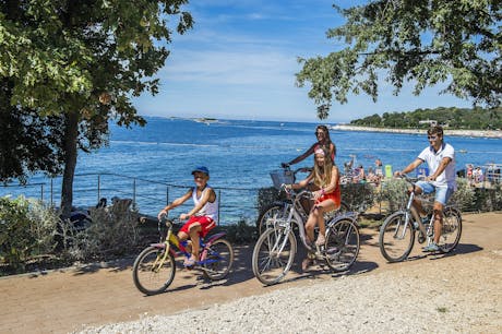 Camping Bijela Uvala fietsen