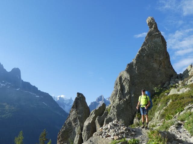 Mont Blanc West on the top