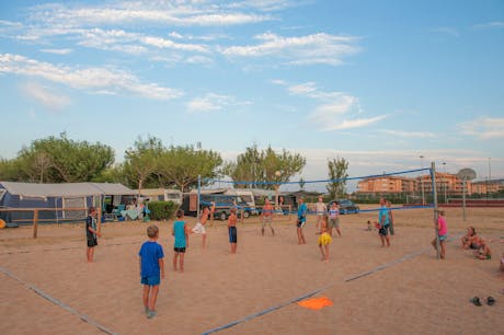 Camping Playa Brava beachvolleybal