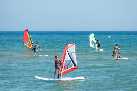 Camping Playa Brava windsurfen