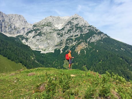 Oostenrijk - Tiroler Alpen - wandelaar