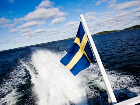 Vlag van Zweden björn_tesch-boat_to_grinda-11
