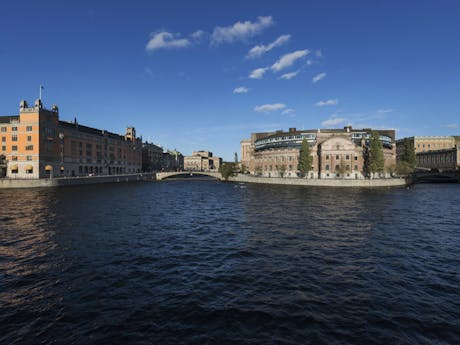 Stockholm parlementsgebouw Zweden melker_dahl