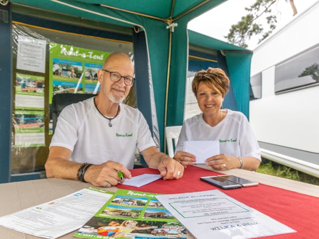 Vragen beheerders Rent-a-Tent receptietent