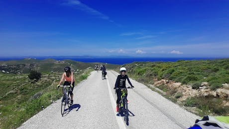 Per fiets over de Griekse Cycladen
