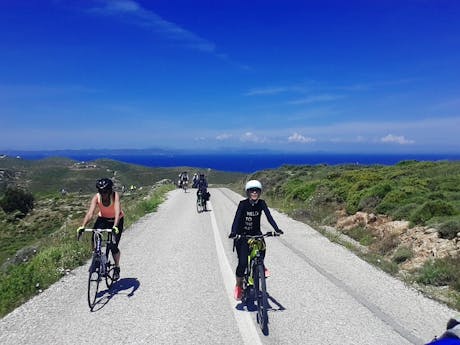 Per fiets over de Griekse Cycladen