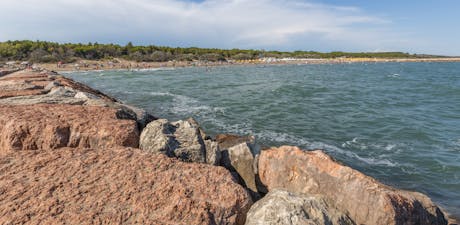 Camping Portofelice - strand