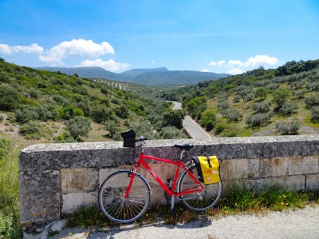 Andalusie - Spanje - lucena baena fietspad