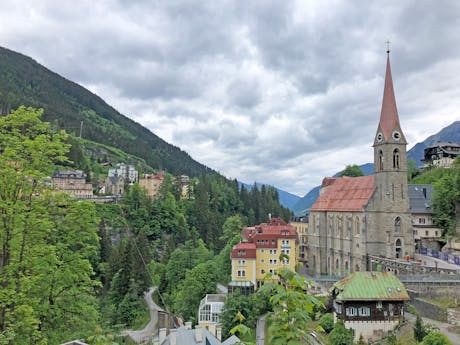 Alpe Adria - fietspad uitzicht