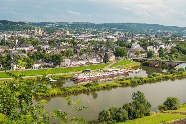 Moselsteig - Trier uitzicht