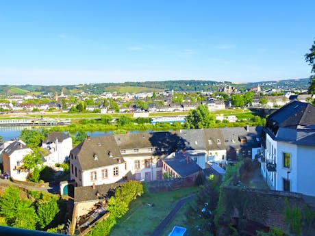 Panorama uitzicht over Trier