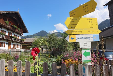 Oostenrijk - Tiroler Alpen - jakobsweg