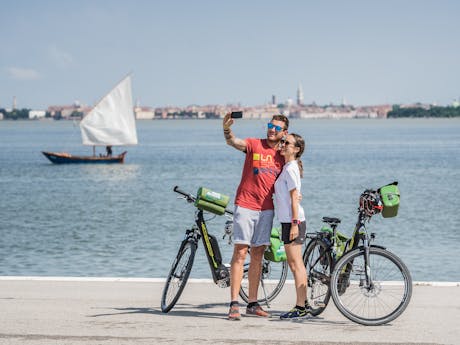 Dolomieten - Venetie - fietsers