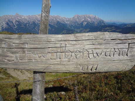 Pinzgau Oostenrijk Sternwandern Schwalbenwand