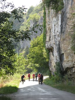 Dordogne fietsers