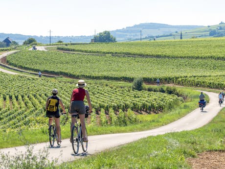 Bourgogne Franche Comte fietsers