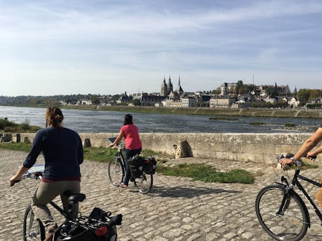 Loire - Blois - Frankrijk fietsers