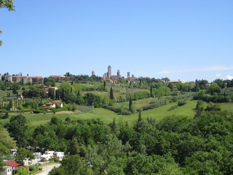 Toscane - San Gimignango en Volterra
