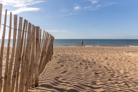 Zand strand Serignan Plage