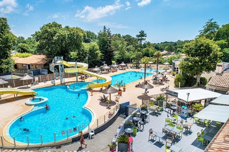 Zwembad camping Les Biches