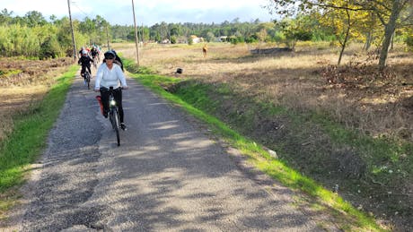 Portugal - Zilverkust - fietsers