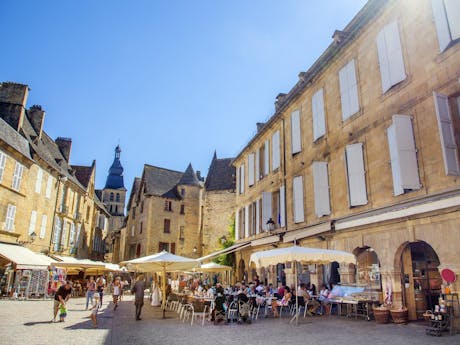 Markt Sarlat Dordogne