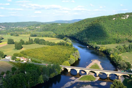 Dordogne de rivier