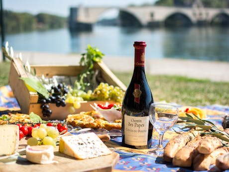 Wijn en kaas in de Provence