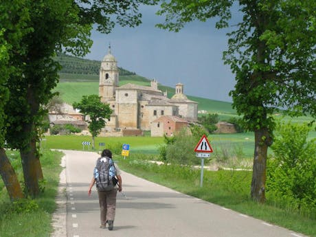 Camino Frances van Logrono naar Burgos