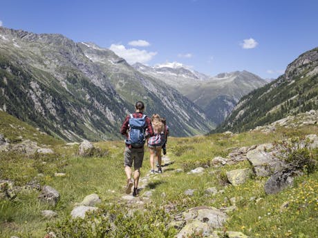 Bergwereld rond Gerlos wandelen Tirol