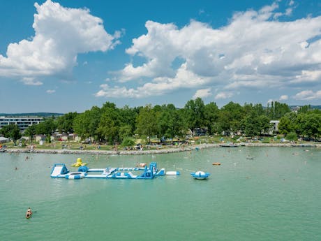 Camping Balatontourist Fured meer