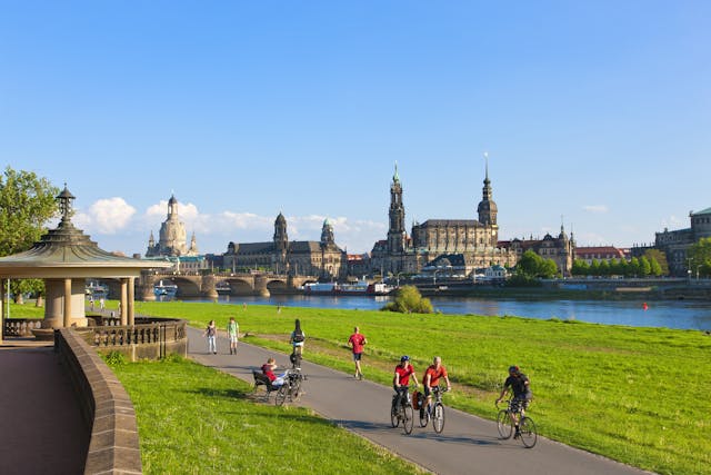 Elbe Radweg Klassiek Dresden overzicht