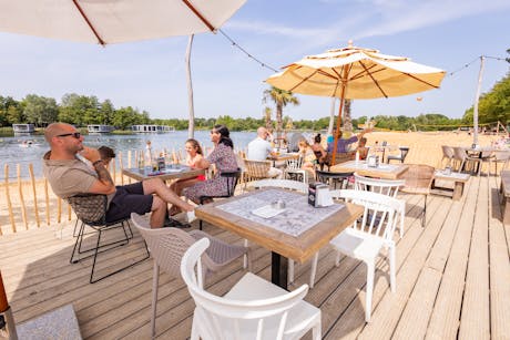 Camping BreeBronne - terras