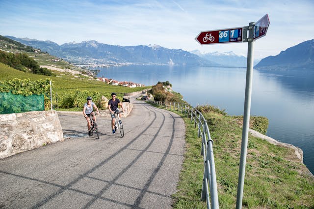 Fietsvakantie Meer van Genéve