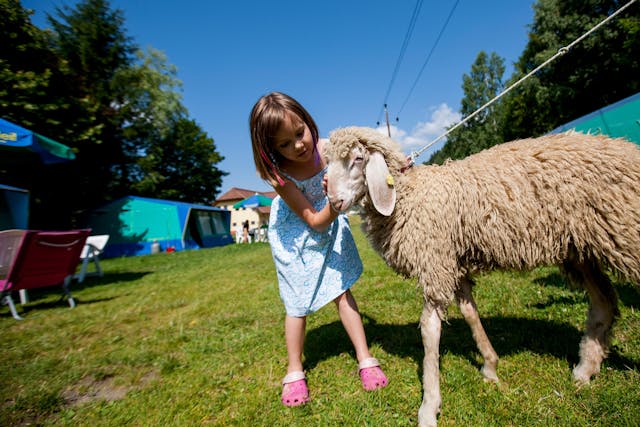 Tenten Vacansoleil op camping Bella Austria