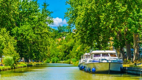 Frankrijk Canal de la Garonne bootje