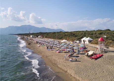 Baia Domizia Camping Village beach