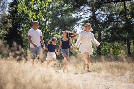 Bospark 't Wolfsven wandelen