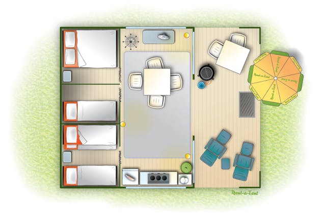 Plattegrond Duynlodge