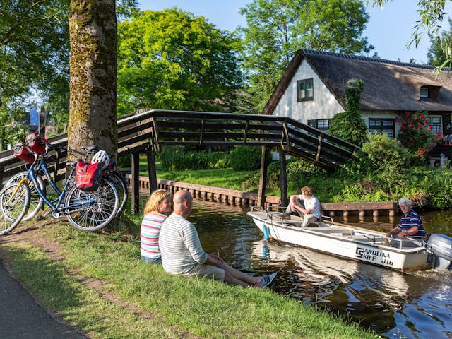 IJsselmeer Giethoorn Rückenwind